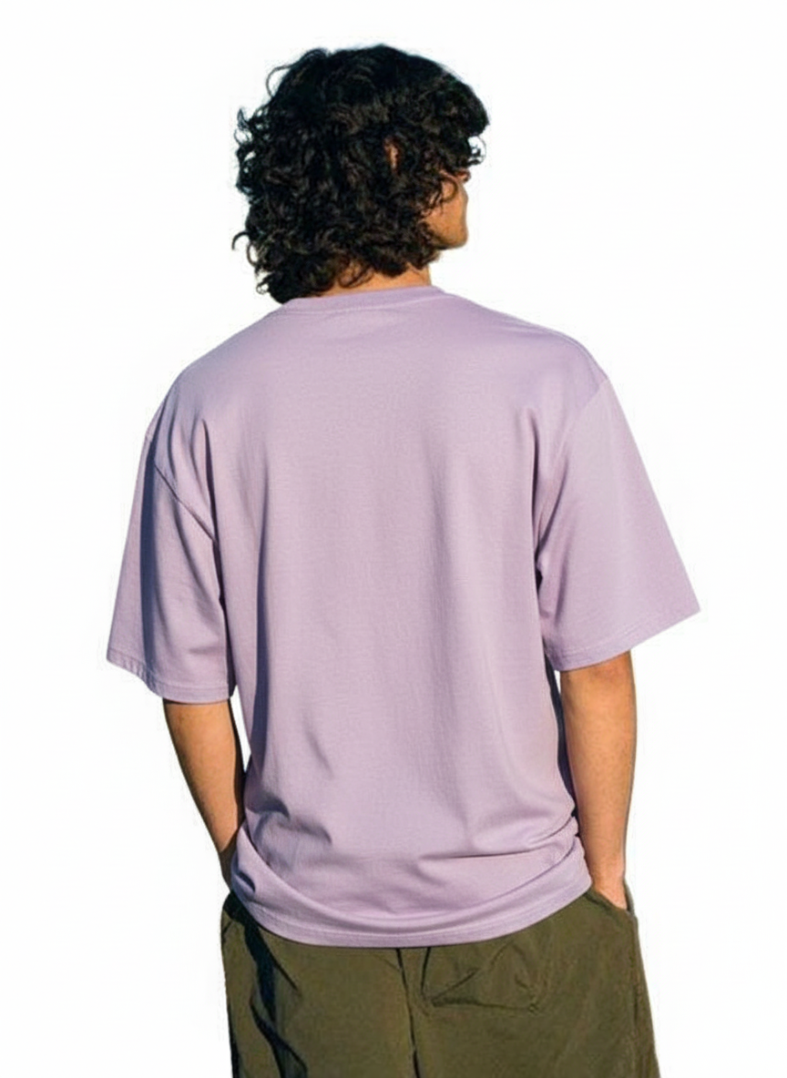 Men's Oversized T-shirts - Lavender