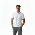 White Cotton POLO T-shirt